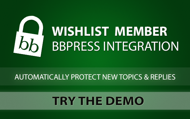Wishlist Member bbPress Protection